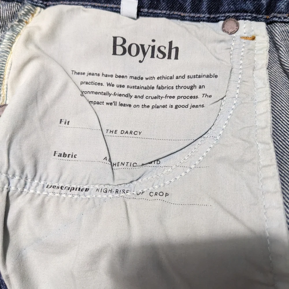 BOYISH 🆕 The Darcy High Rise Jeans - Picture 12 of 16